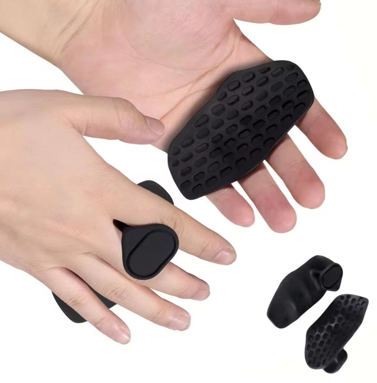 Illustration of Wearable Ergonomic Gloves Without Knots