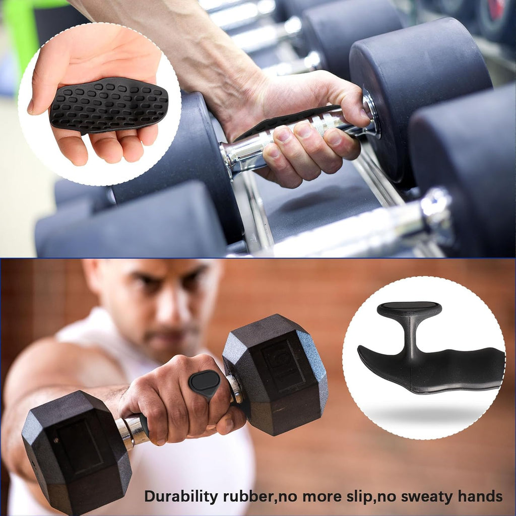 Ergonomic Anti-Slip Workout Gloves with Rubber Hand Protectors