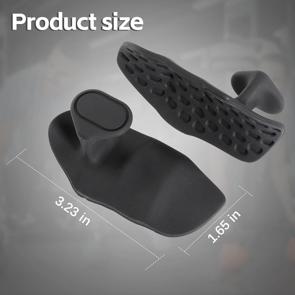 Ergonomic Anti-Slip Workout Gloves with Rubber Hand Protectors