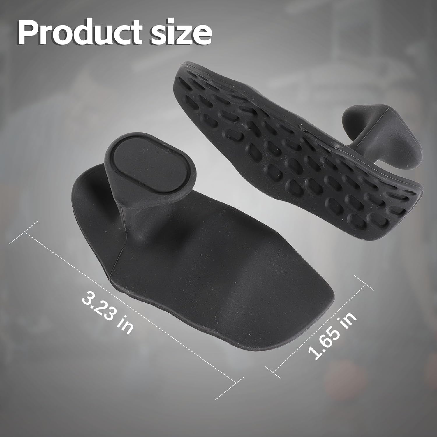 Ergonomic Anti-Slip Workout Gloves with Rubber Hand Protectors